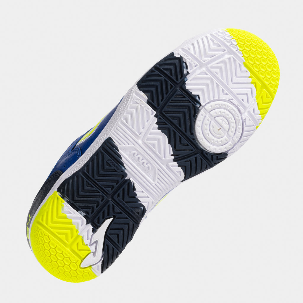 Joma - TOP FLEX JR[2025AW]([ホマ]トップフレックス ジュニア) フットサルシューズ/ジュニアシューズ/レディースサイズ/インドアシューズ/子供用/女性用/人工皮革(Joma Japan正規品)-ブルー-TPJW2505IN