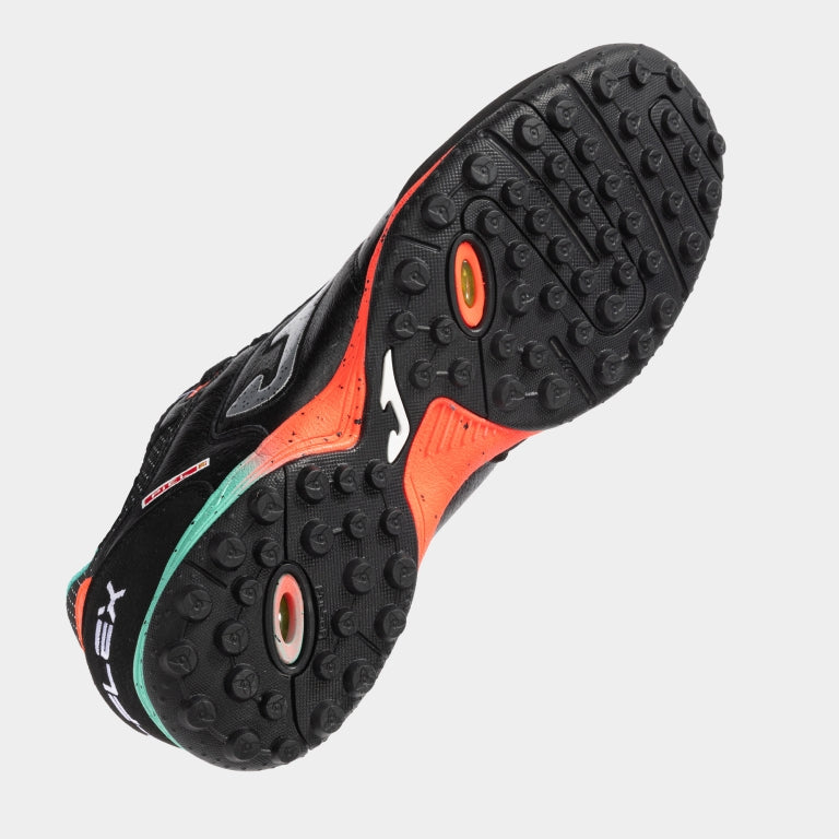 Joma - TOP FLEX TURF([ホマ]トップフレックスターフ) フットサルシューズ/ターフシューズ/トレーニングシューズ/トレシュー/サッカーシューズ(Joma Japan正規品)-TOPW2501TF-ブラック/シルバー