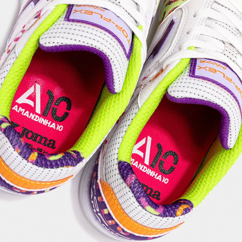 Joma / TOP FLEX[2025FW-Special Edition] ホマ-トップフレックス(フットサルシューズ)インドアシューズ Amandinha model(アマンディーニャ モデル)数量限定特別モデル[TOPW2572IN]