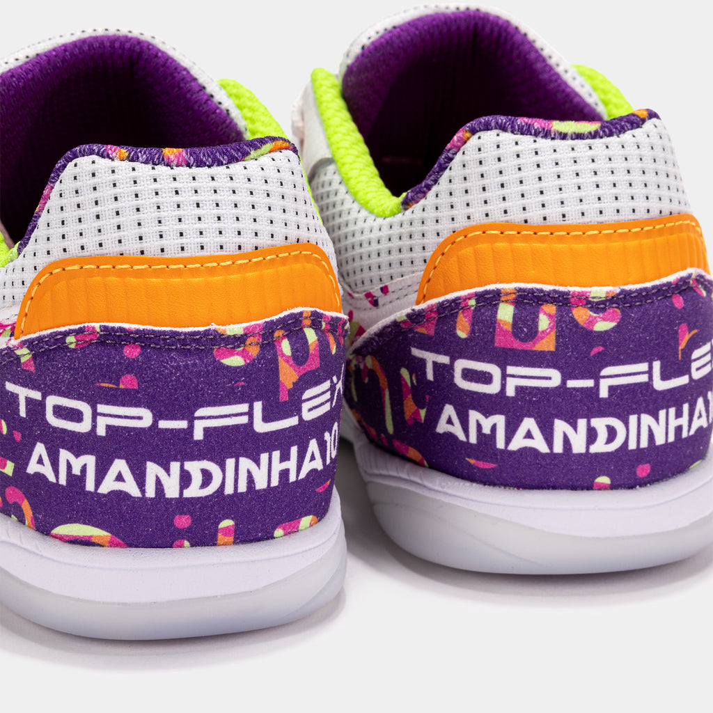 Joma / TOP FLEX[2025FW-Special Edition] ホマ-トップフレックス(フットサルシューズ)インドアシューズ Amandinha model(アマンディーニャ モデル)数量限定特別モデル[TOPW2572IN]