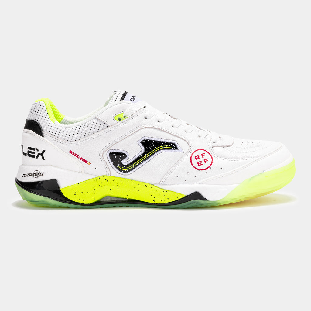 Joma / TOP FLEX PLUS[2025FW] ホマ-トップフレックスプラス(フットサルシューズ)インドアシューズ-ホワイト(RFEF)-TOUW2552IN (White)